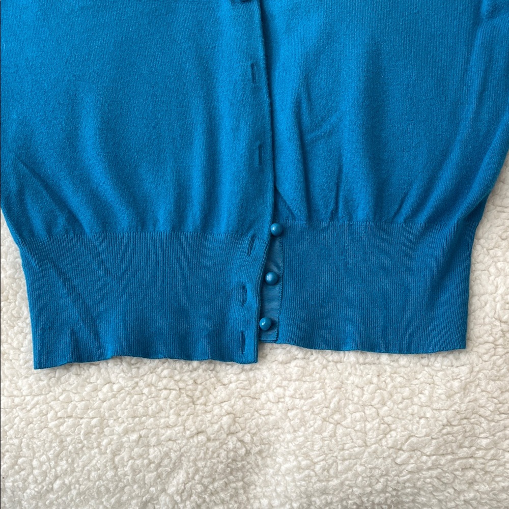 Ann Taylor Vibrant Blue Cardigan - Picture 4 of 6